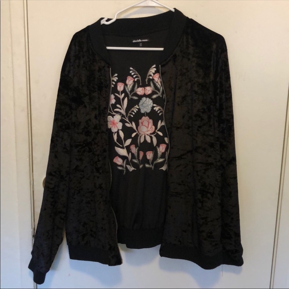 Black Bomber Jacket
